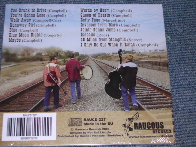画像: BUZZ CAMPBELL & HOT ROD LINCOLN - RUNAWAY GIRL /2008 DIGI-PACK BRAND NEW SEALED CD  