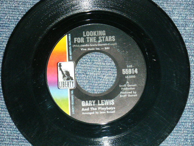 画像: GARY LEWIS & THE PLAYBOYS - PAINT ME A PICTURE ( Ex++/Ex+++ )  /1966  US ORIGINAL 7"SINGLE + PICTURE SLEEVE 