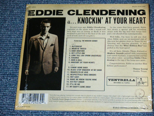 画像: EDDIE CLENDENING Feat...THE MODERN SOUNDS - IS...KNOCKIN' AT YOUR HEART / 2010 US ORIGINAL BRAND NEW Sealed CD  