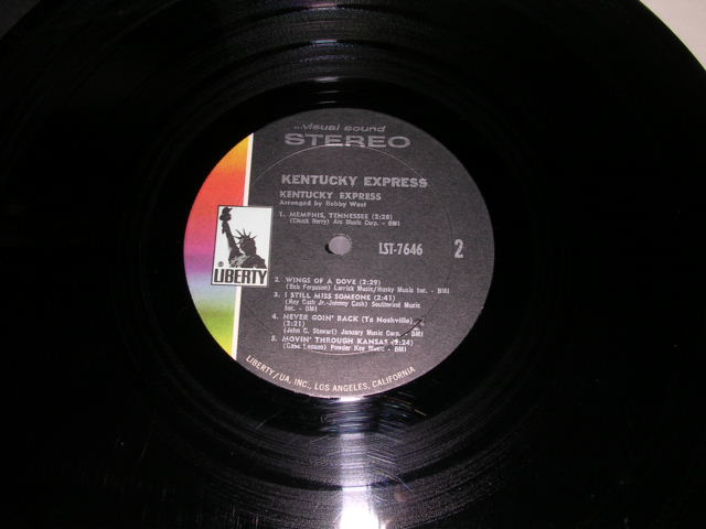 画像: KENTUCKY EXPRESS - KENTUCKY EXPRESS  / 1969 US ORIGINAL LP 