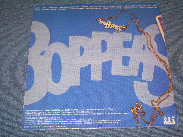 画像: THE BOPPERS - FAN PIX  / 1980 SWEDEN  ORIGINAL LP  