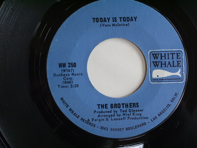 画像1: THE BROTHERS - TODAY IS TODAY / 1967  US ORIGINAL 7"SINGLE