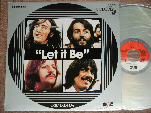 画像1: THE BEATLES -  LET IT BE  / 1981 US ORIGINAL Used LASERDISC NTSC SYTEM 