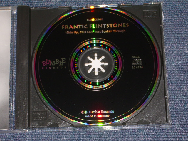 画像: FRANTIC FLINTSTONES - "SKIN UP, CHILL OUT" JUST BUSKIN' THROUGH / 1990s WEST-GERMANY Brand New CD  