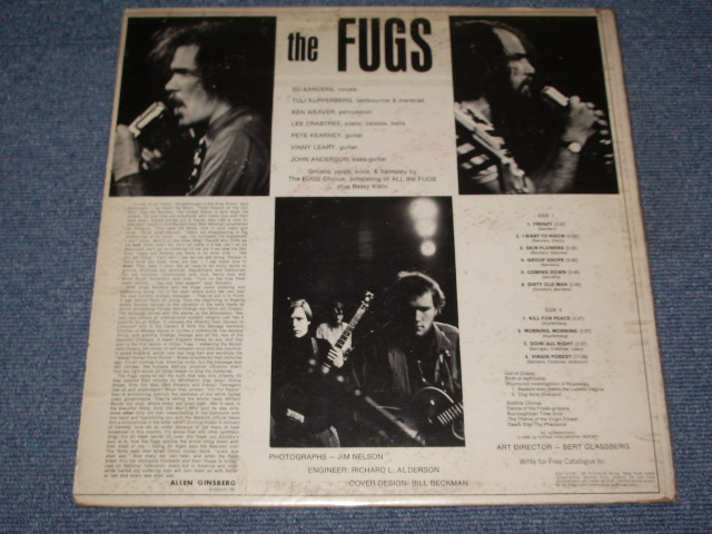 画像: THE FUGS - SECOND ALBUM( BLACK & WHITE  COVER : MATRIX NUMBER  28A-1&28B-1 ) / 1966 US ORIGINAL LP 