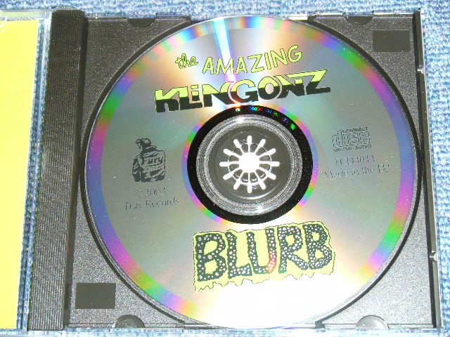 画像: KLINGONZ - BLURB / 2003 EU Press Brand New CD  