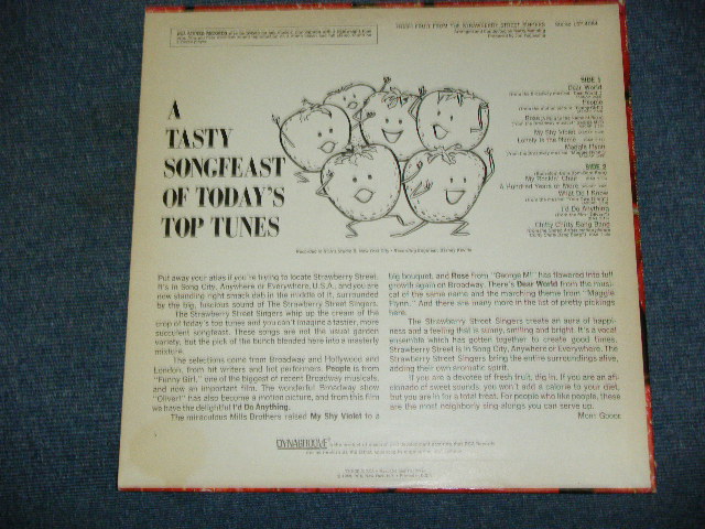 画像: THE STRAWBERRY STREET SINGERS - FRESH FRUIT FROM / 1969 US ORIGINAL LP