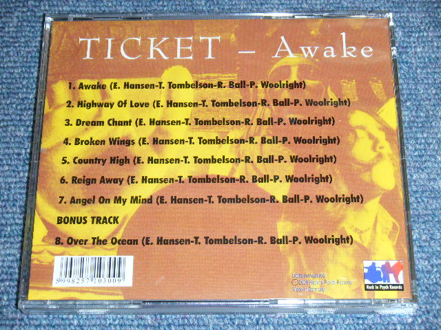 画像: TICKET - AWAKE   / GERMAN Brand New Press CD 
