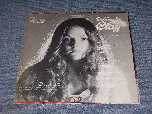 画像: DEBBIE AU - CLAY / 1972 US Original  LP