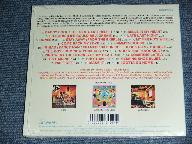 画像: DARTS - THE AMAZING DARTS ( ORIGINAL ALBUM + BONUS )  /  2011 UK  Brand New  Sealed CD 