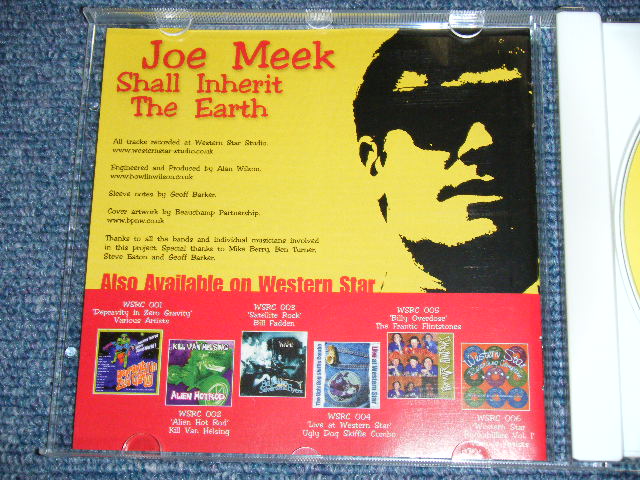 画像: va OMNUBUS - JOE MEEK SHALL IN HERIT THE EARTH! / 2004 UK ORIGINAL Brand New CD