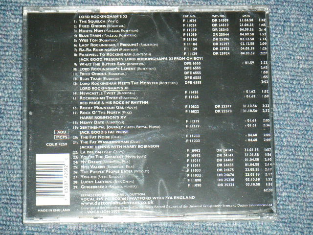 画像: LORD ROCKINGHAM - DECCA SINGLE COMPILATION   / 2005 UK BRAND NEW SEALED CD