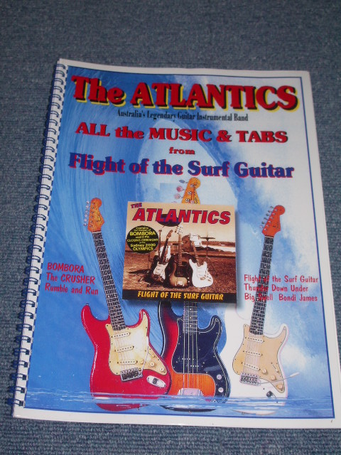 画像1: THE ATLANTICS - FLIGHT OF THE SURF GUITAR  / AUSTRALIA FUNCLUB ONLY RELEASE  GUITAR SCORE 