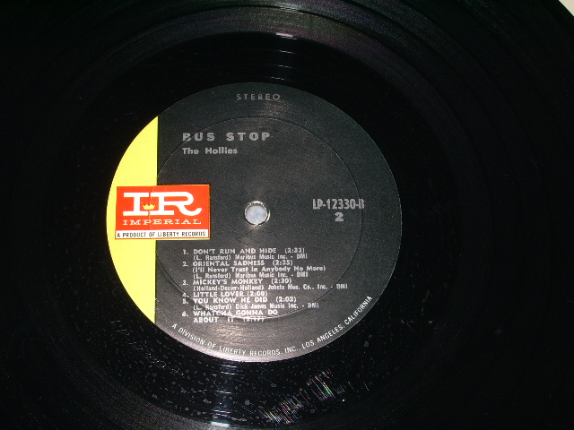 画像: THE HOLLIES - BUS STOP / 1966 US ORIGINAL STEREO  LP  