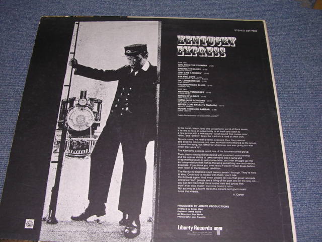 画像: KENTUCKY EXPRESS - KENTUCKY EXPRESS  / 1969 US ORIGINAL LP 