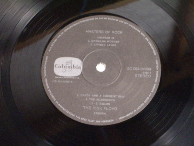 画像: PINK FLOYD - MASTERS OF ROCK (MINT-/MINT) / HOLLAND  ORIGINAL Used LP 