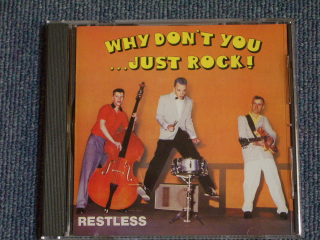 画像1: RESTLESS - WHY DON'T YOU...JUST ROCK! / 1990 UK ENGLAND Original Used CD  