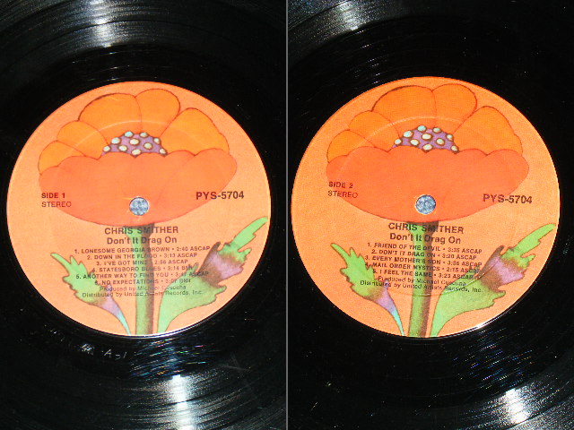 画像: CHRIS SMITHER - DON'T IT DRAG ON  / 1972 US ORIGINAL LP