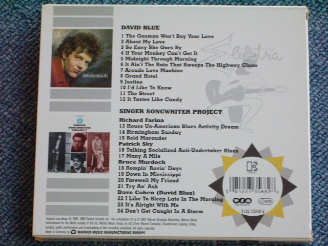 画像: DAVID BLUE - DAVID BLUE & SINGER SONGWRITER PROJECT/2001 GERMAN  SEAOLED CD 