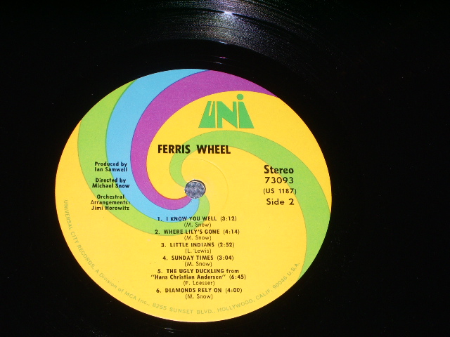 画像: FERRIS WHEEL ( With LINDA LEWIS ) -  FERRIS WHEEL ( BRITISH SOFT PSYCHE )  / 1970 US ORIGINAL LP 