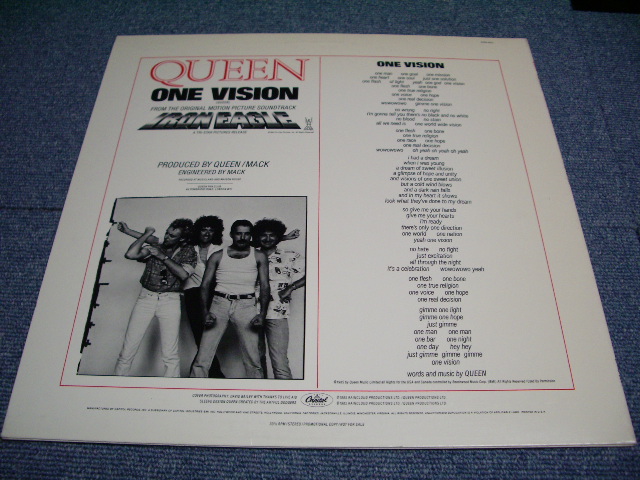画像: QUEEN - ONE VISION / 1988 US Promo Only 12inch single