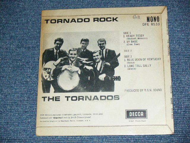画像: THE TORNADOS - TORNADO ROCK / 1963 UK ORIGINAL 7"EP With PICTURE SLEEVE 