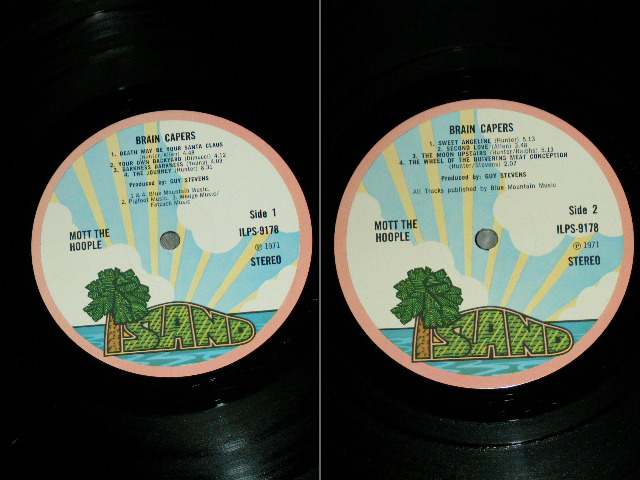 画像: MOTT THE HOOPLE  - BRAIN CAPERS ( Ex/Ex+++ : With  Inner Sleeve ) / 1971 UK ORIGINAL 1st Press  "PINK RIM " Label Used LP