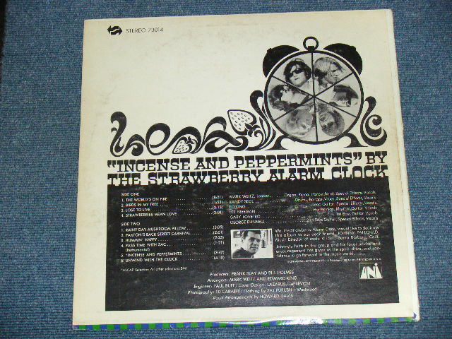 画像: THE STRAWBERRY ALARM CLOCK - INCENSE AND PEPPERMINTS ( Ex/Ex+++ ) / 1967 US ORIGINAL LP