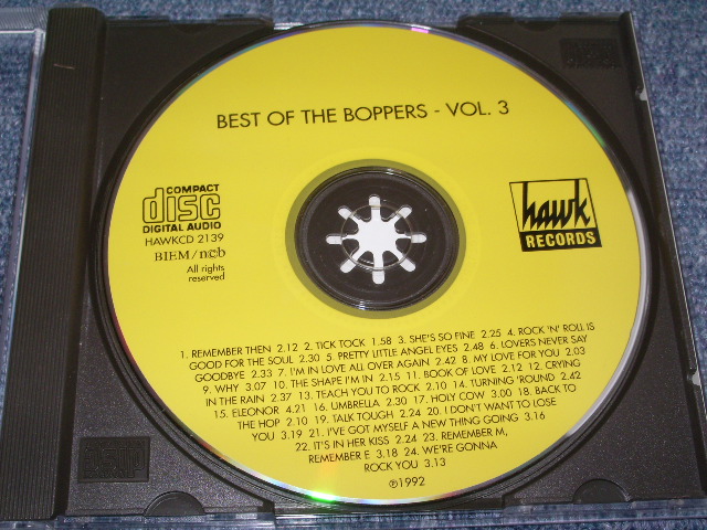 画像: BOPPERS, THE - THE BEST OF THE BOPPERS VOL.3/ 1992 ORIGINAL CD