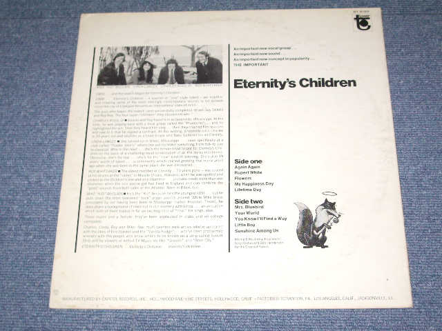 画像: ETERNITY'S CHILDREN - ETERNITY'S CHILDREN ( CURT BOETCHER  WORKS !!! : Ex++/MINT- ) / 1968 US ORIGINAL STEREO LP  