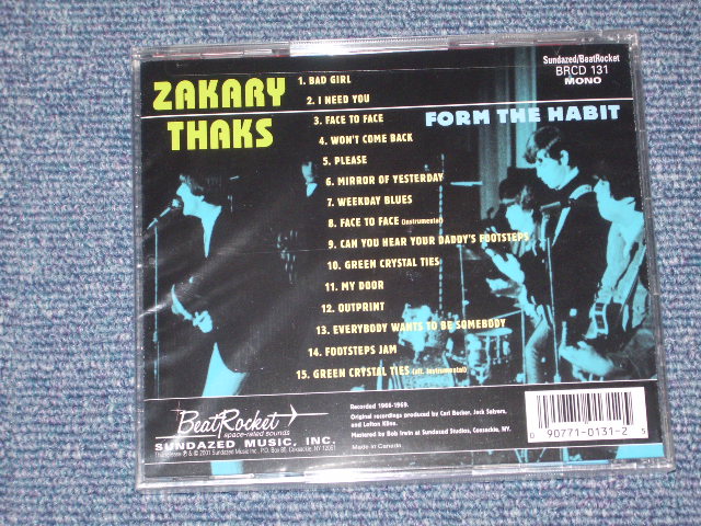 画像: ZAKARY THAKS- FROM THE HABIT / 2001US SEALED CD