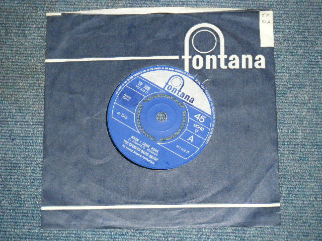 画像1: SPENCER DAVIS GROUP - WHEN I COME HOME  / 1966  UK ORIGINAL 7"Single With COMPANY SLEEVE 