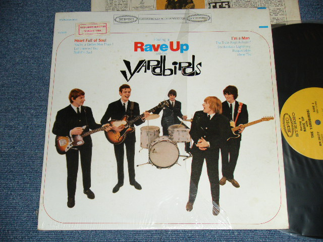 画像1: THE YARDBIRDS - HAVING A RAVE UP(Ex++/Ex+++ : 1970's PRESS REALEASED Version ) / 1965 US ORIGINAL STEREO LP 