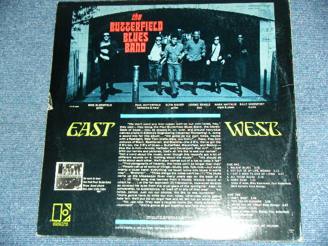 画像: BUTTERFIELD BLUES BAND - EAST WEST /1966 US ORIGINAL "GOLD Label" Label STEREO LP