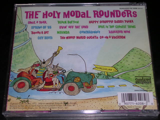 画像: THE HOLY MODAL ROUNDERS - GOOD TASTE IS TIMELESS  / 2003 US SEALED CD 