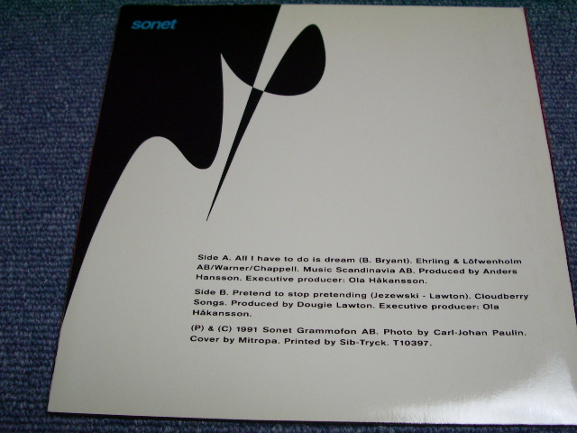 画像: THE BOPPERS - ALL I HAVE DREAM TO DO IS DREAM  / SWEDISH 7" SINGLE With PS