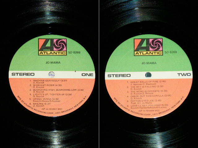 画像: JO MAMA - JO MAMA/ 1971 US ORIGINAL LP 