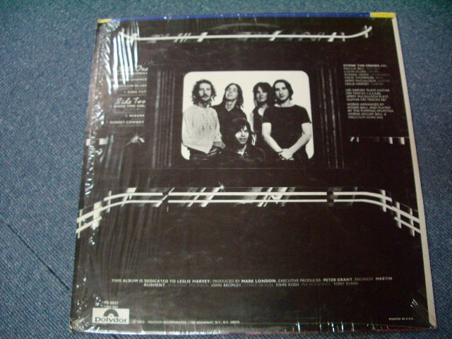 画像: STONE THE CROWS ( With MAGGIE BELL ) - ONTINUOUS PERFORMANCE / 1972 US ORIGINAL White Label Promo LP 