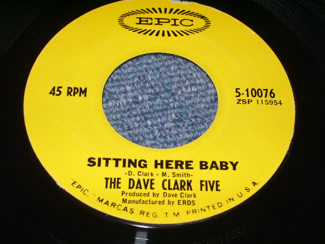 画像: DAVE CLARK FIVE - NINETEEN DAYS  / 1966 US ORIGINAL 7"SINGLE + PICTURE SLEEVE 