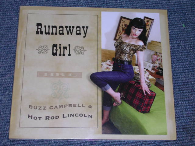 画像1: BUZZ CAMPBELL & HOT ROD LINCOLN - RUNAWAY GIRL /2008 DIGI-PACK BRAND NEW SEALED CD  
