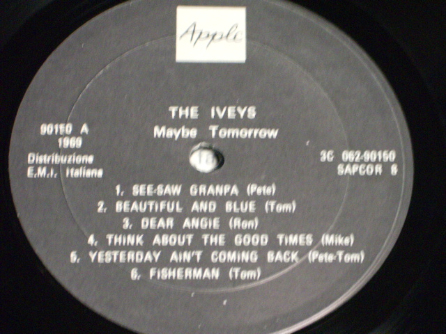 画像: IVEYS  1969 ITALY ORIGINAL LP MAYBE TOMORROW
