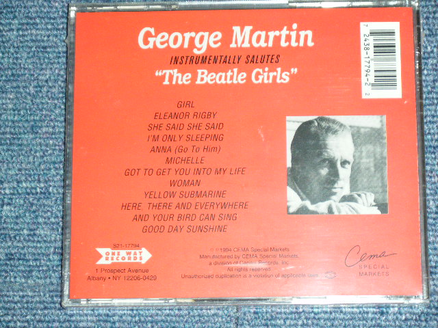 画像: GEORGE MARTIN - Instrumental Salutes The BEATLES GIRLS / 1994 US AMERICA Brand New SEALED CD
