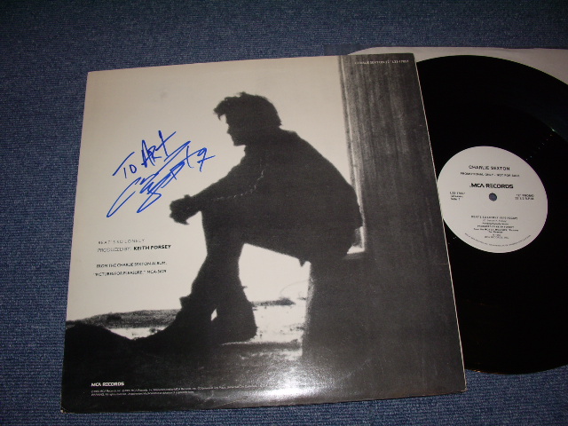 画像: CHARLY SEXTON - BEAT'S SO LONELY  /1985 US ORIGINAL PROMO ONLY 12" + AUTOGRAPHED SIGN 