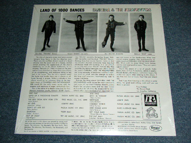 画像: CANNIBAL & THE HEADHUNTERS - LAND OF 1000 DANCES / US  Limited REISSUE Brand New SEALED LP 