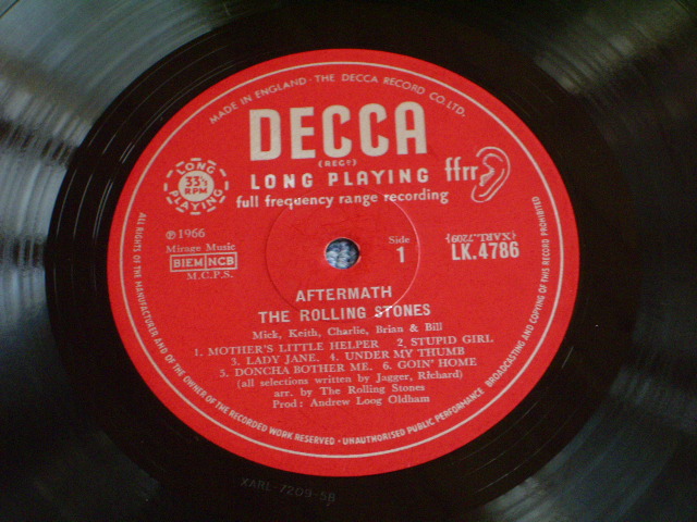 画像: ROLLING STONES - AFTERMATH /  1966 UK ORIGINAL MONO LP 