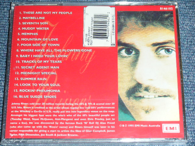 画像: JOHNNY RIVERS - THE BEST OF  ( ORIGINAL RECORDINGS)  / 1995 AUSTRALIA  ORIGINAL Brand New  SEALED CD