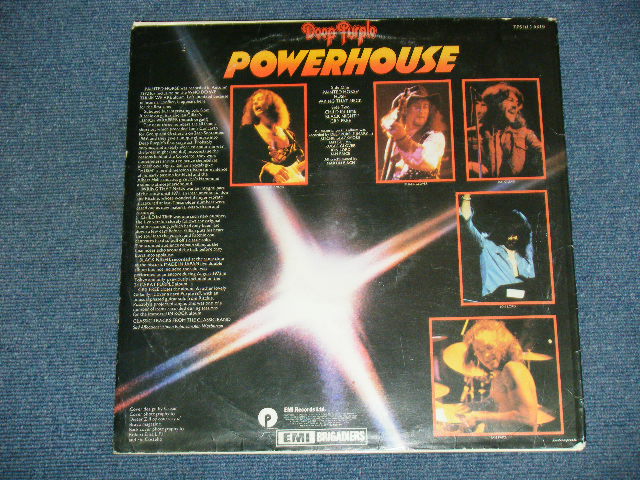 画像: DEEP PURPLE - POWERHOUSE / SOUTH AFRICA ORIGINAL LP 