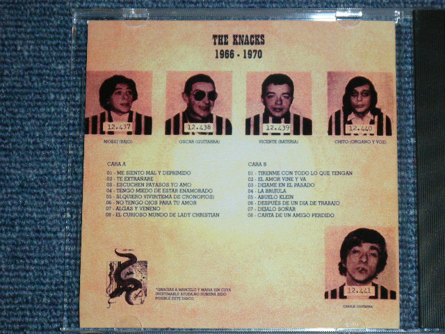 画像: THE KNACKS - 1966-1970 /  GERMAN Brand New CD-R  Special Order Only Our Store
