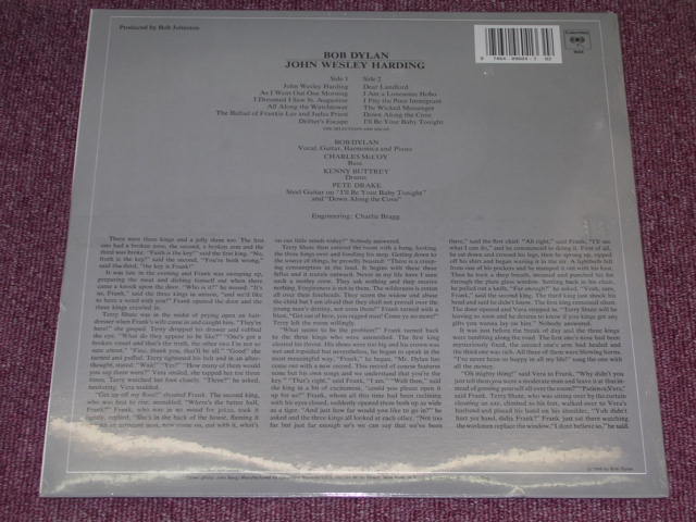 画像: BOB DYLAN -  JOHN WESLEY HARDING /  US REISSUE LIMITED "180 Gram" "BRAND NEW SEALED" LP