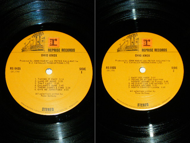 画像: OHIO KNOX - OHIO KNOX (Ex+++/MINT-  EDSP) /  1971 US AMERICA ORIGINAL Used LP 